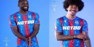 Áo đấu Crystal Palace tài trợ từ Net88